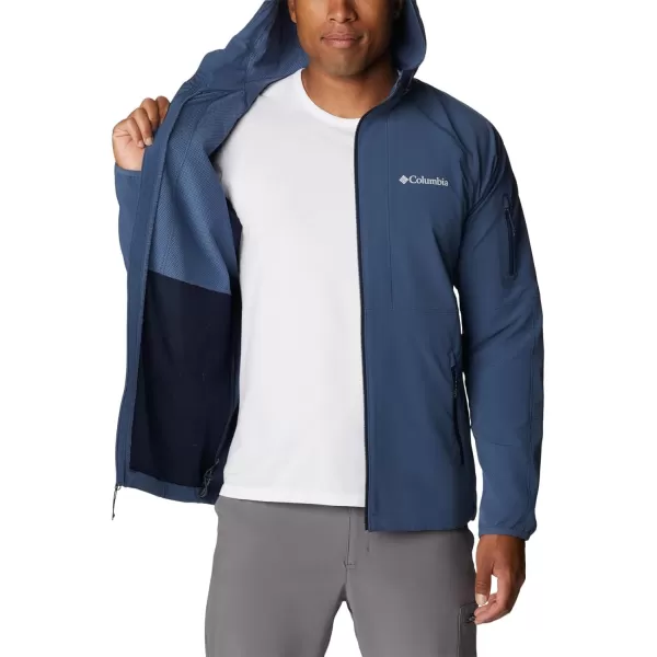 imageColumbia Mens Tall Heights Hooded SoftshellDark Mountain