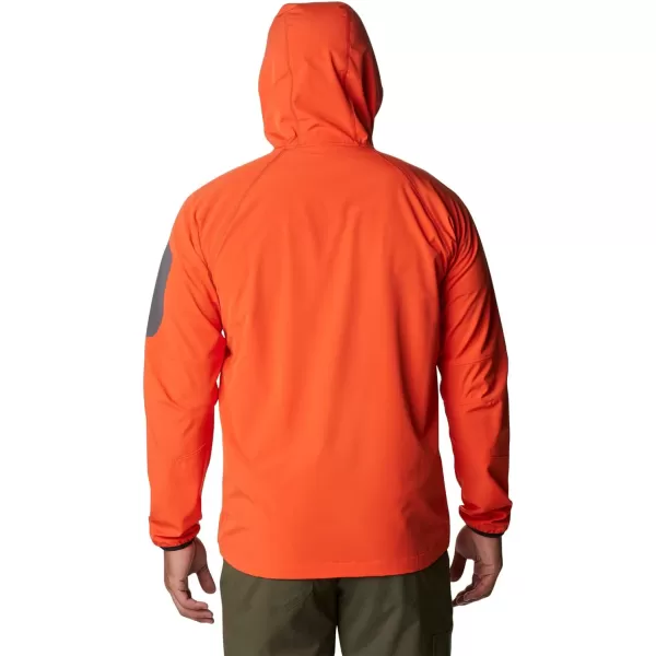 imageColumbia Mens Tall Heights Hooded SoftshellRed Quartz