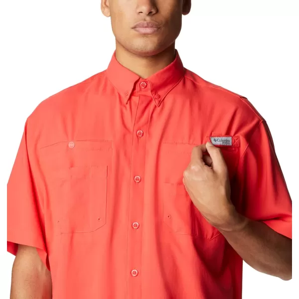imageColumbia Mens Tamiami II Short Sleeve ShirtRed Hibiscus
