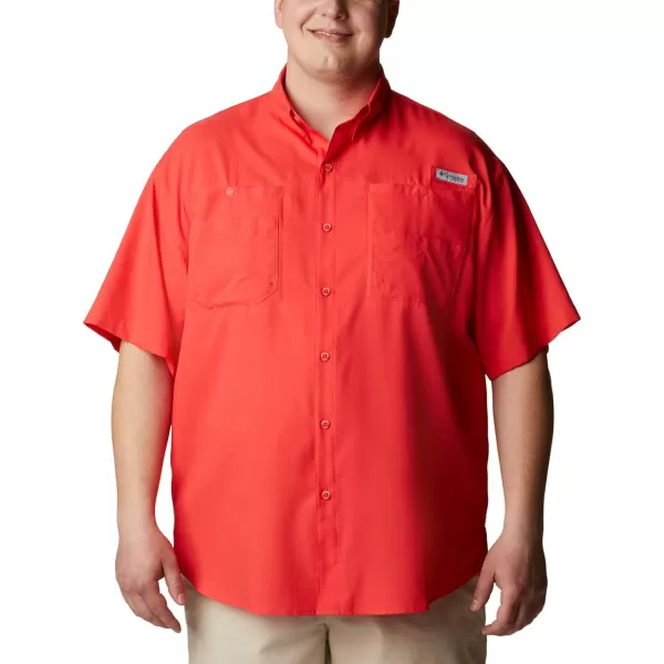 imageColumbia Mens Tamiami II Short Sleeve ShirtRed Hibiscus