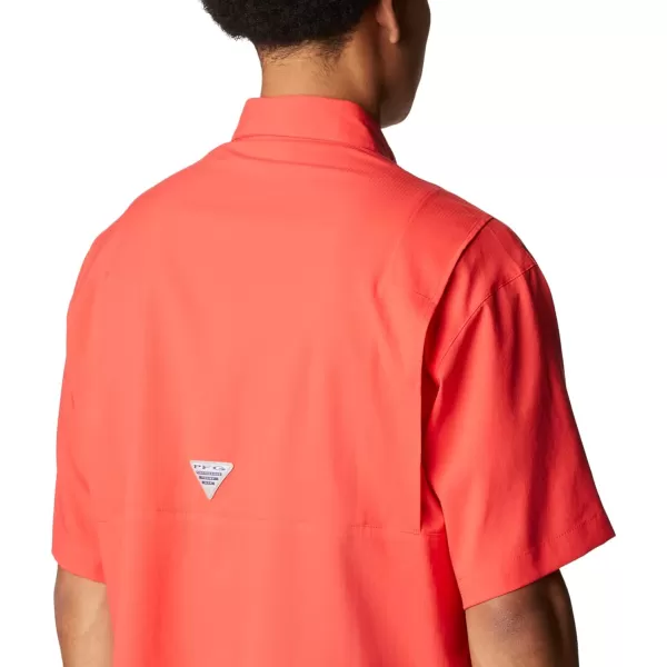 imageColumbia Mens Tamiami II Short Sleeve ShirtRed Hibiscus