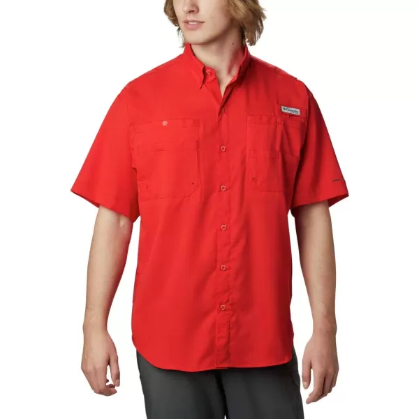 imageColumbia Mens Tamiami II Short Sleeve ShirtRed Spark