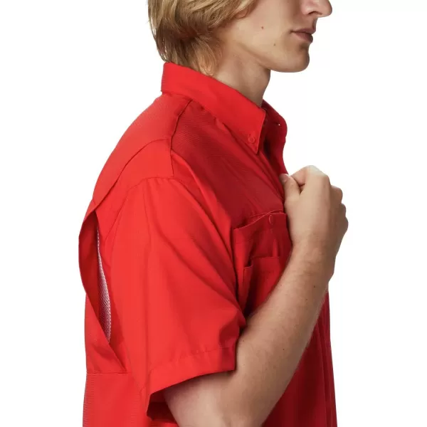 imageColumbia Mens Tamiami II Short Sleeve ShirtRed Spark