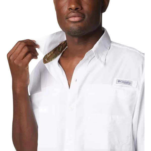 imageColumbia Mens Tamiami II Short Sleeve ShirtWhiteRealtree Edge