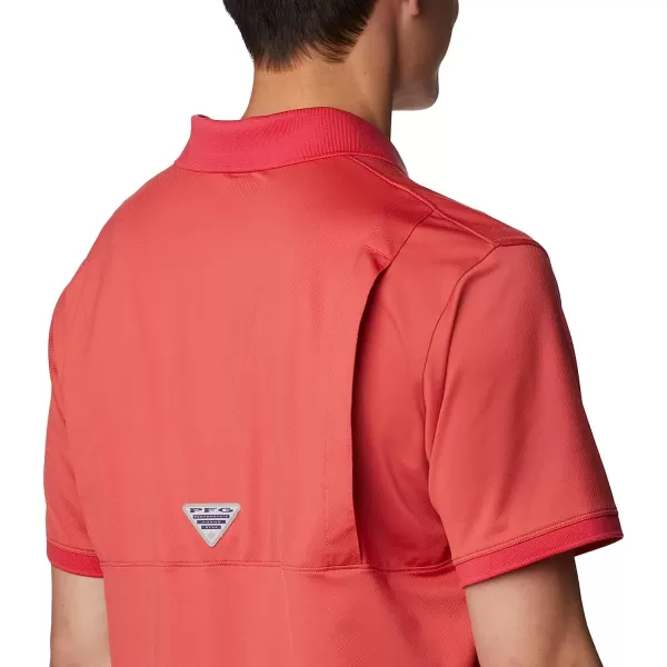 imageColumbia Mens Tamiami PoloSunset Red