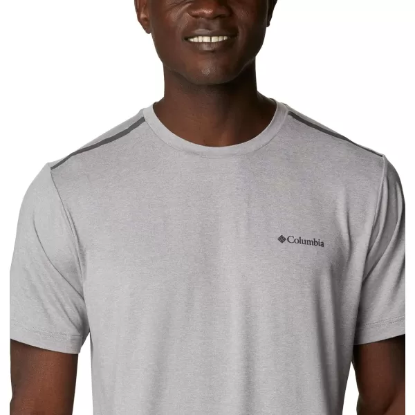imageColumbia Mens Tech Trail Crew NeckDeep Marine Heather