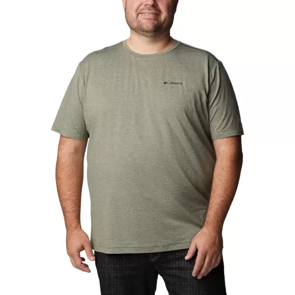 imageColumbia Mens Tech Trail Crew NeckStone Green