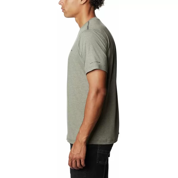 imageColumbia Mens Tech Trail Crew NeckStone Green