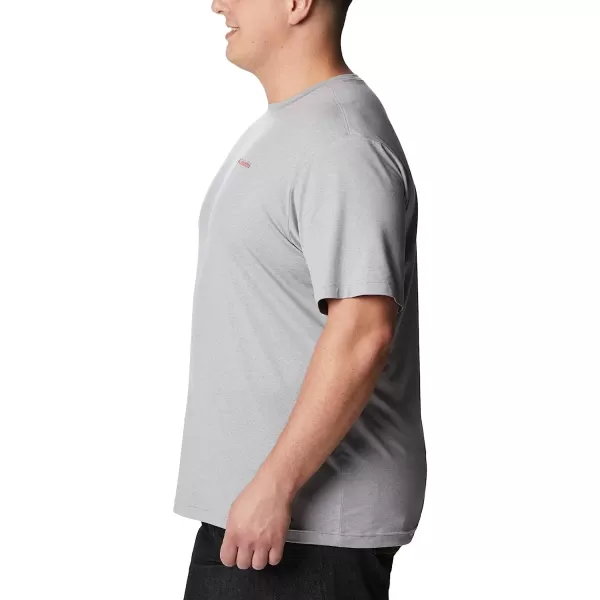 imageColumbia Mens Tech Trail Graphic TeeCool Grey HeatherGemlines Graphic