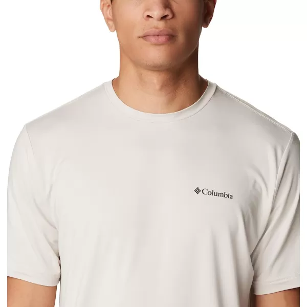 imageColumbia Mens Tech Trail Graphic TeeDark StoneSlopes Graphic