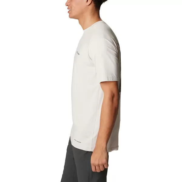 imageColumbia Mens Tech Trail Graphic TeeDark StoneSlopes Graphic