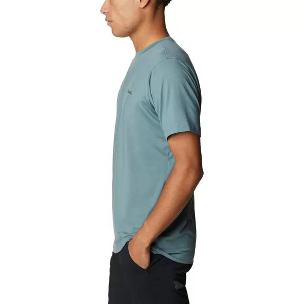imageColumbia Mens Tech Trail Graphic TeeMetalLocal Script Back