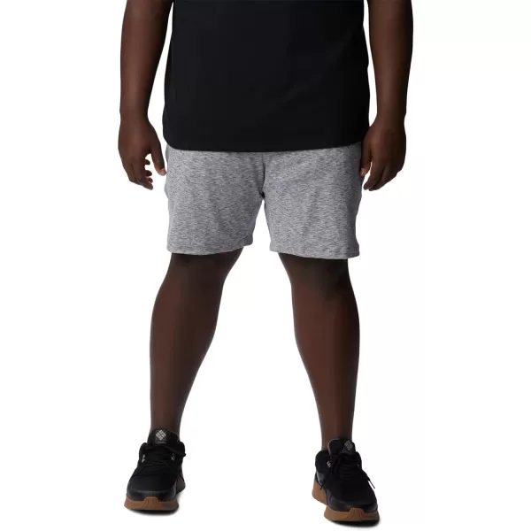 imageColumbia Mens Tech Trail Knit ShortCity Grey Heather