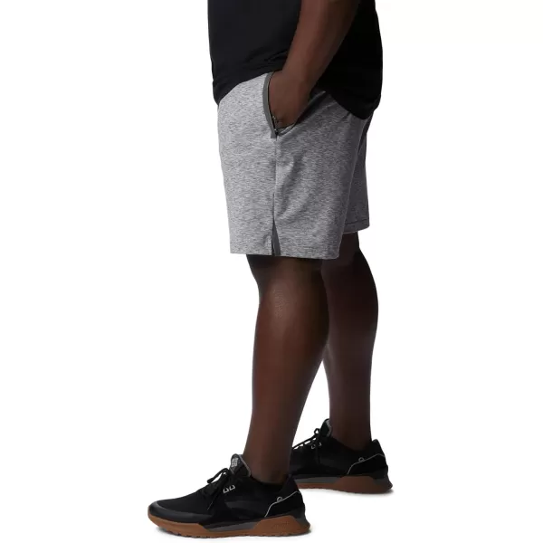 imageColumbia Mens Tech Trail Knit ShortCity Grey Heather
