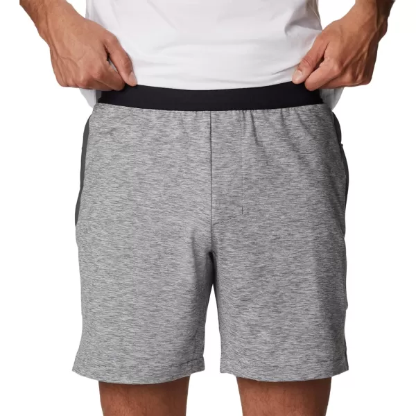 imageColumbia Mens Tech Trail Knit ShortCity Grey Heather