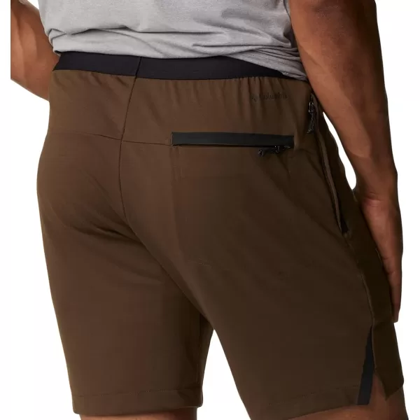 imageColumbia Mens Tech Trail Knit ShortOlive Green