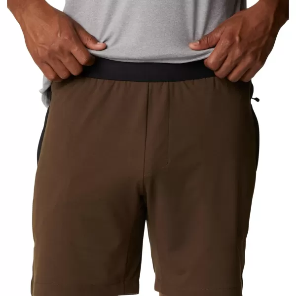 imageColumbia Mens Tech Trail Knit ShortOlive Green