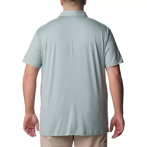 imageColumbia Mens Tech Trail Novelty PoloNiagara Heather Stripe