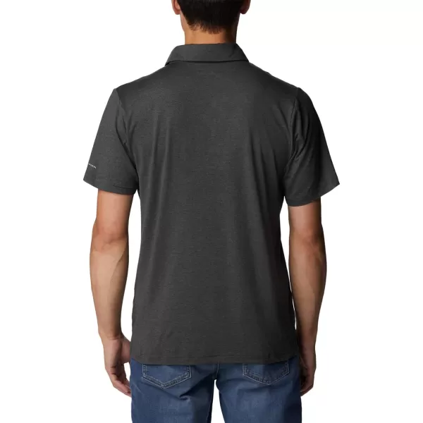 imageColumbia Mens Tech Trail Novelty PoloShark Heather