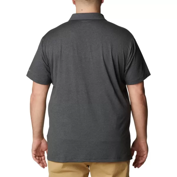 imageColumbia Mens Tech Trail Novelty PoloShark Heather