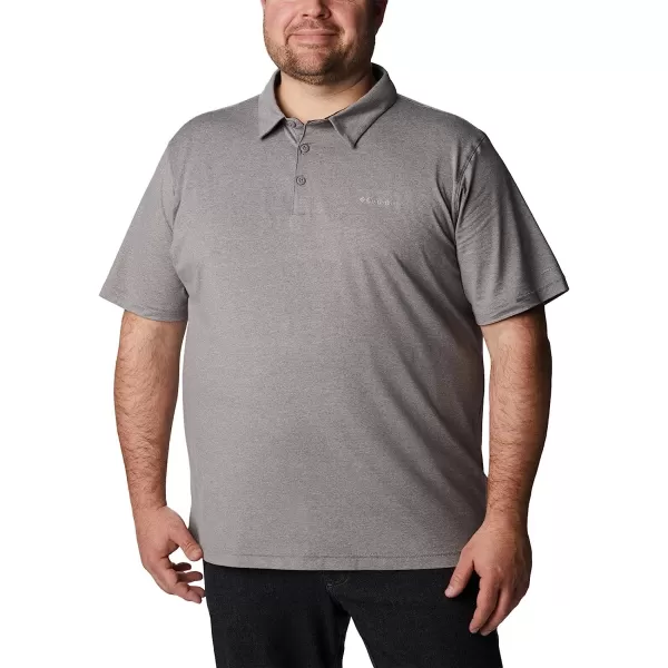 imageColumbia Mens Tech Trail PoloBoulder  Moisture Wicking