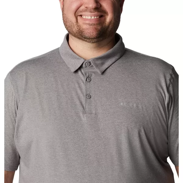 imageColumbia Mens Tech Trail PoloBoulder  Moisture Wicking