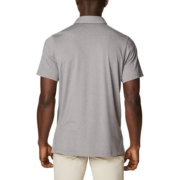 imageColumbia Mens Tech Trail PoloBoulder  Moisture Wicking