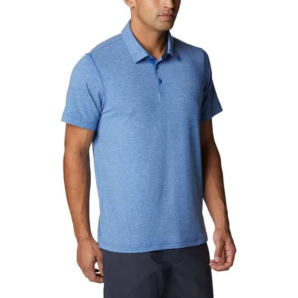 imageColumbia Mens Tech Trail PoloBright Indigo