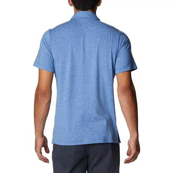 imageColumbia Mens Tech Trail PoloBright Indigo