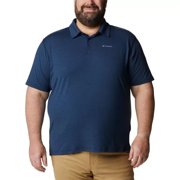 imageColumbia Mens Tech Trail PoloCollegiate Navy Heather
