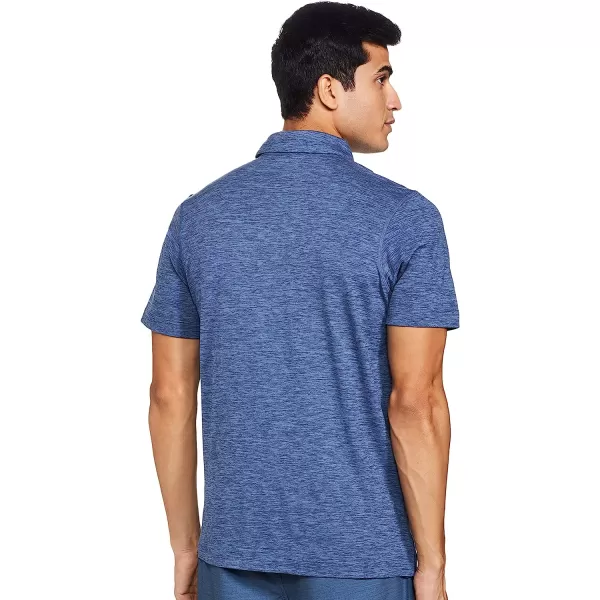 imageColumbia Mens Tech Trail PoloDark Mountain  Wicking