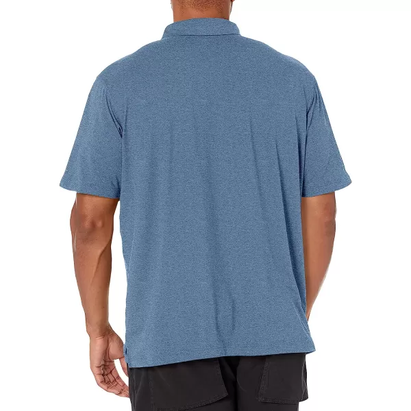 imageColumbia Mens Tech Trail PoloDark Mountain Heather
