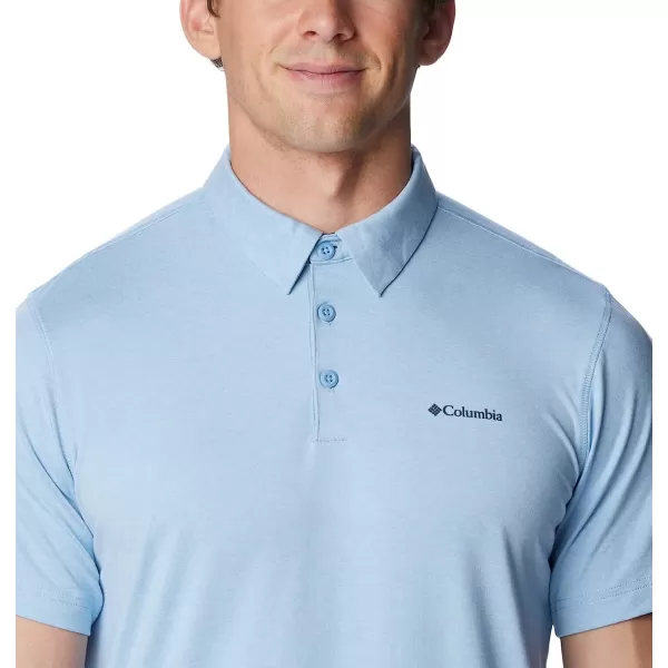 imageColumbia Mens Tech Trail PoloJet Stream Heather