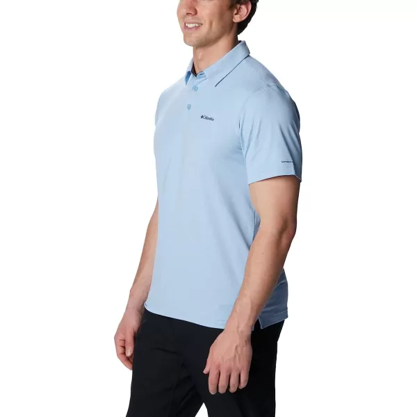 imageColumbia Mens Tech Trail PoloJet Stream Heather