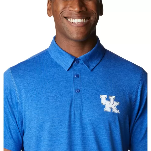 imageColumbia Mens Tech Trail PoloKentucky Wildcats Uk  Azul