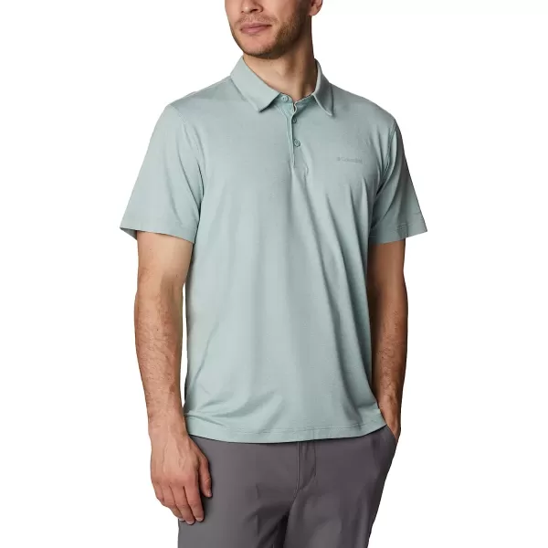 imageColumbia Mens Tech Trail PoloNiagara Heather