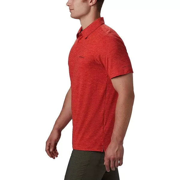 imageColumbia Mens Tech Trail PoloWildfire