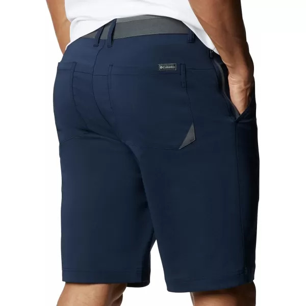 imageColumbia Mens Tech Trail ShortCollegiate Navy