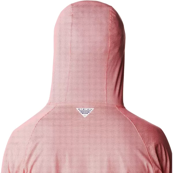 imageColumbia Mens Terminal Deflector Ice HoodieRed Hibiscus