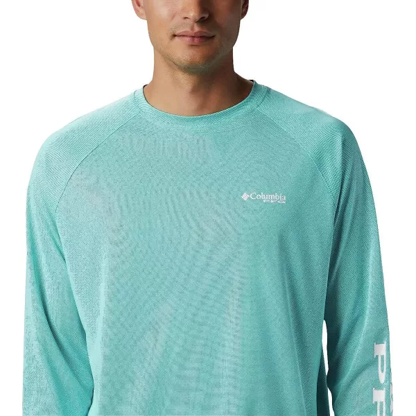 imageColumbia Mens Terminal Deflector LSBright AquaWhite