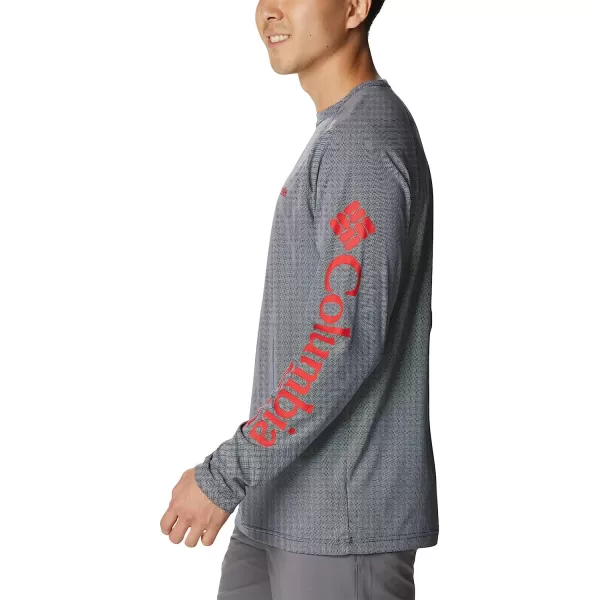 imageColumbia Mens Terminal Deflector LSCollegiate NavyRed Spark