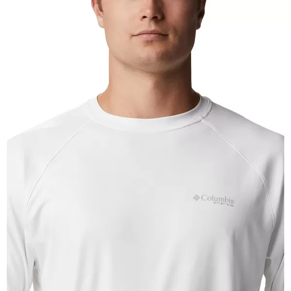 imageColumbia Mens Terminal Deflector LSWhiteCool Grey
