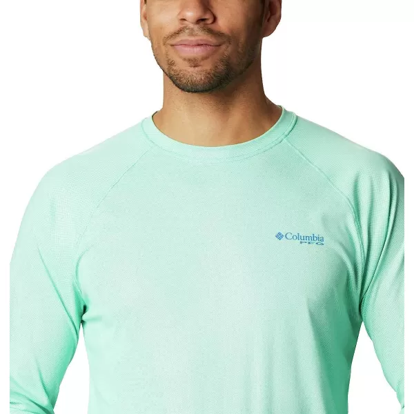 imageColumbia Mens Terminal Deflector LSWinter GreenVivid Blue