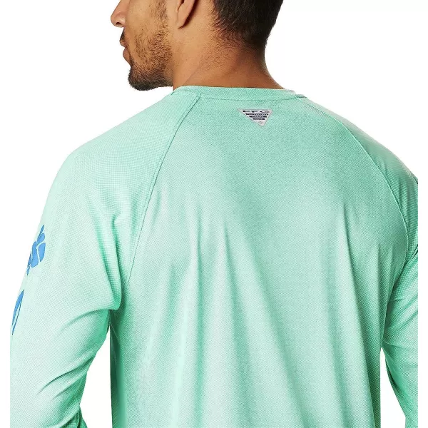 imageColumbia Mens Terminal Deflector LSWinter GreenVivid Blue