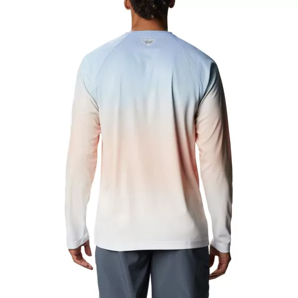 imageColumbia Mens Terminal Deflector Printed LsBright Nectar Gradient