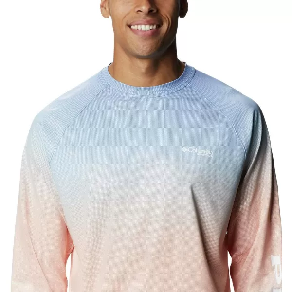 imageColumbia Mens Terminal Deflector Printed LsBright Nectar Gradient