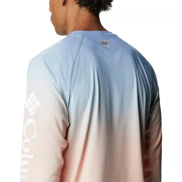 imageColumbia Mens Terminal Deflector Printed LsBright Nectar Gradient