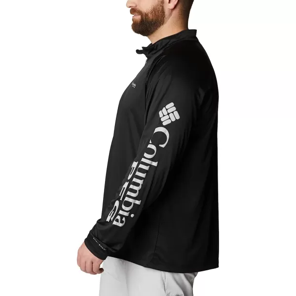 imageColumbia Mens Terminal Tackle 14 ZipBlackCool Grey Logo