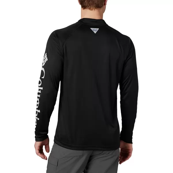 imageColumbia Mens Terminal Tackle 14 ZipBlackCool Grey Logo