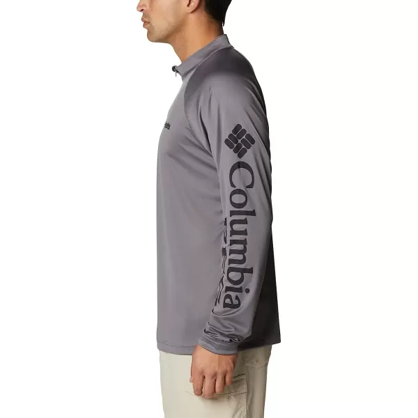 imageColumbia Mens Terminal Tackle 14 ZipCity GreyBlack Logo